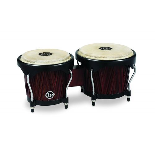  Latin Percussion LP601NY-CMW City Series Carved MangoMahogany Bongos