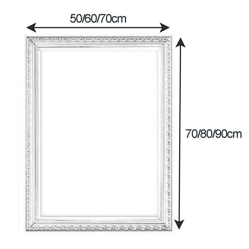  Lattice wall mirror European Bathroom Mirror Carved Solid Wood Frame Beautiful Antique Design Ornate Chic Over Big Wall Hanging Mirror Dressing Makeup