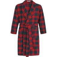 Latuza Mens Cotton Flannel Robe