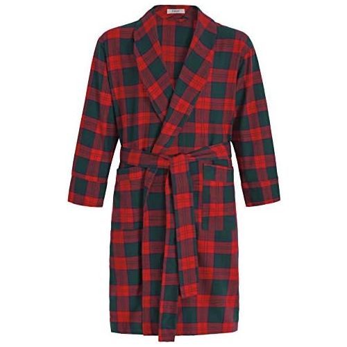  할로윈 용품Latuza Mens Cotton Flannel Robe