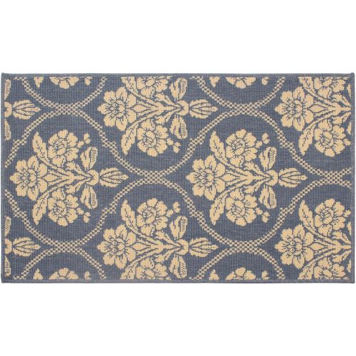  Laura Ashley Tatton in Chain 5 x 8 IndoorOutdoor Rug