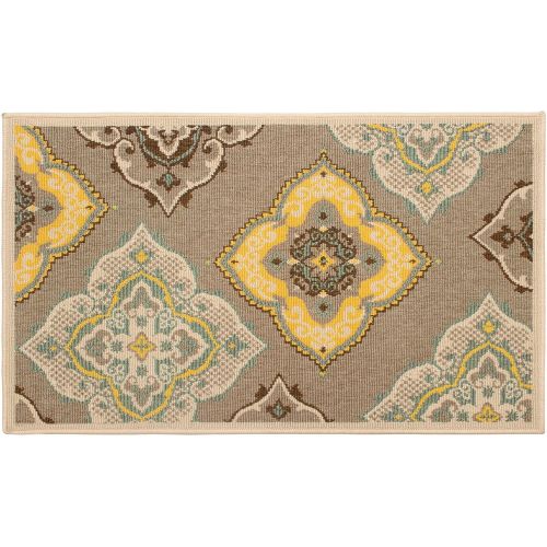  Laura Ashley Tatton in Chain 5 x 8 IndoorOutdoor Rug