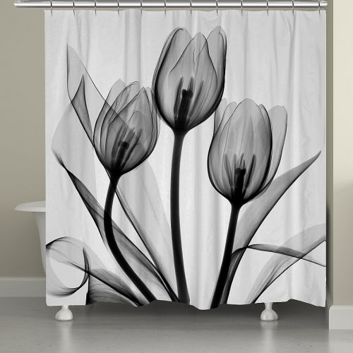  Laural Home Tulips Shower Curtain