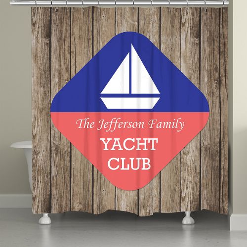  Laural Home Sailing Beach Shower Curtain