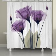 Laural Home Lavender Hope Shower Curtain, 71 by 74