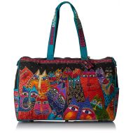 Laurel Burch Travel Bag Zipper Top 21-Inch by 8-Inch by 16-Inch, Fantasticats