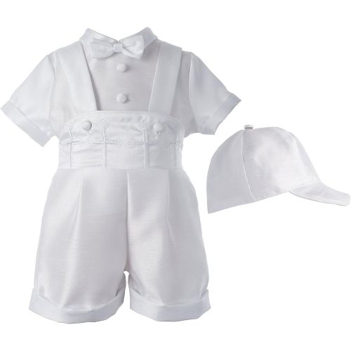  Lauren Madison Baby-Boys Newborn Infant Three Piece Short Pant Outfit Set