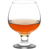 [아마존베스트]LAV Brandy Snifters 6-Piece 13.25 Oz Cognac Glasses Set, Clear Small Glass Snifters Perfect for Scotch & Bourbon & Whiskey and Spirits, Short Beer Tasting Glasses, Lead-Free