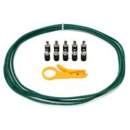Lava Cable Tightrope DC Power Cable Kit, 10' Green