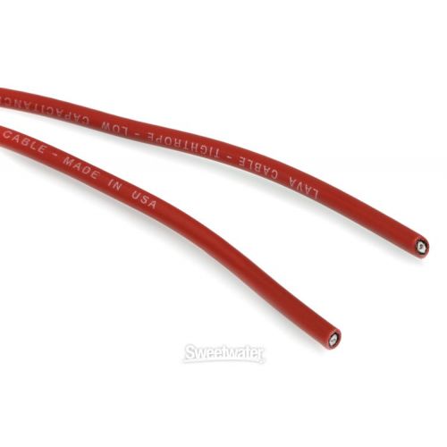  Lava Cable Tightrope DC Power Cable Kit, 10' Red