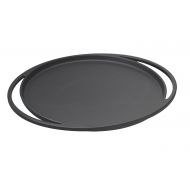 Lava Cookware Lava ECO Enameled Cast-Iron 11-1/2 inch Multi-Purpose Pizza /Crepe/Pancake Pan, Slate Black