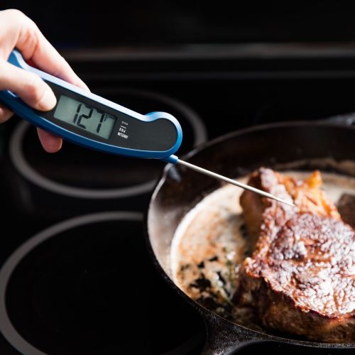  Lavatools Javelin PRO Duo Ambidextrous Backlit Instant Read Digital Meat Thermometer (Chipotle)