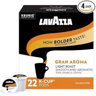 Lavazza Gran Aroma Single-Serve Coffee K-Cup® Pods for Keurig® Brewer, 22 Count (Pack of 4) Balanced light roast with floral aroma and notes of citrus, 100% Arabica