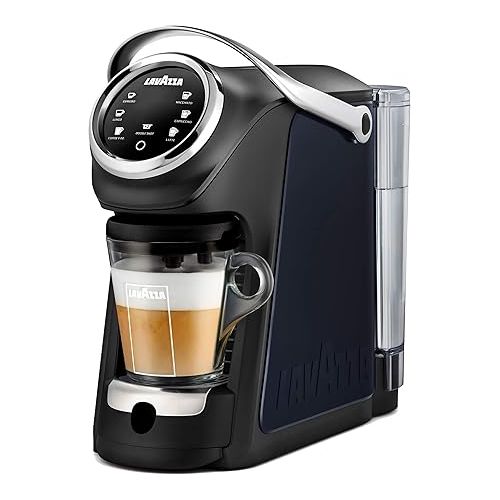  Lavazza Expert Coffee Classy Plus Single Serve ALL-IN-ONE Espresso & Coffee Brewer Machine - LB 400 - (Includes Built-in Milk Vessel/Frother)