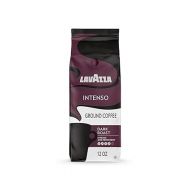 Lavazza Intenso Ground Coffee Blend, 12-Ounce Bag, Non-GMO, Full-bodied dark roast with flavor notes of Chocolate for a bold - Packaging May Vary