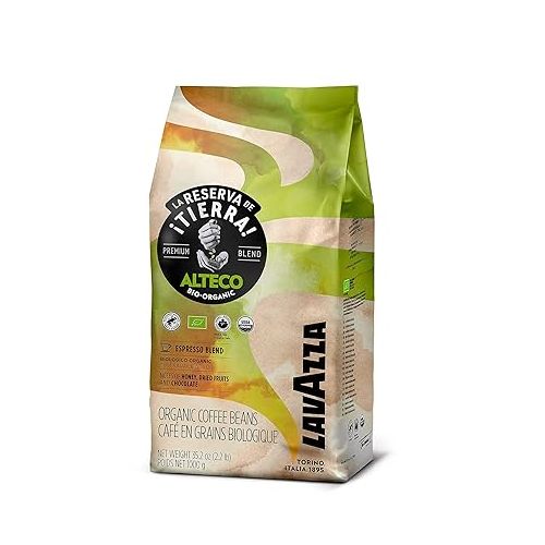  Lavazza Alteco Organic Premium Blend, Whole Bean Coffee, 2lb
