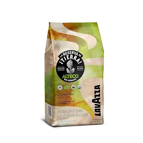  Lavazza Alteco Organic Premium Blend, Whole Bean Coffee, 2lb