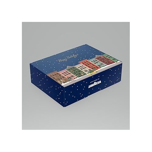  Lavazza + Rifle Paper Co. Holiday Blend Gift Box Limited Edition Includes Coffee Mug and Ground Coffee Medium Roast 10 oz. (Pack of 1)