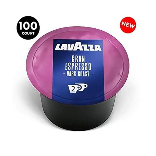  Lavazza Blue Gran Espresso 2 Coffee Capsules 100 Count (Pack of 1)