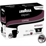 Lavazza Expert Intenso Coffee Capsules, Intense, Dark Roast, Intenisty 9 out of 10, notes of spicy, Coffee Preparation, Blended and Roasted in Italy, (36 Capsules)