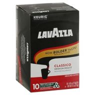 Lavazza Classico Single-Serve Coffee K-Cup® Pods for Keurig® Brewer, Medium Roast,100% Arabica, Value Pack, Full bodied medium roast with rich flavor and notes of dried fruit,10 Count