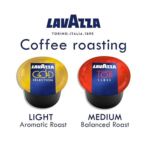  Lavazza Blue Capsules Coffee Pods, Best Value Pack 2 x 50 each, 100 ct, Top Class, Gold Selection for Lavazza LB Machines (all types)