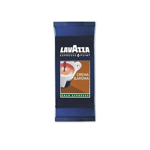  Lavazza Espresso Pt. Crema E Aroma, Espresso Capsules, Brown ,Value Pack, Blended and roasted in Italy, Intense medium roast with a strong body and long lasting flavor, Pack of 100