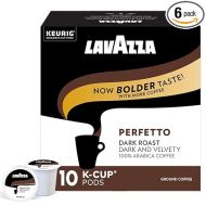 Lavazza Perfetto Single-Serve Coffee K-Cup Pods for Keurig Brewer , Dark and Velvety Roast, 10-Count Boxes (Pack of 6)