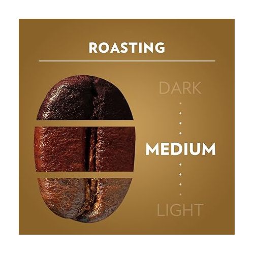  Lavazza Qualita Oro Whole Bean Coffee Blend, Medium Roast, 2.2-Pound Bag (Pack of 6) ,Full-bodied medium roast with sweet, aromatic flavor, Non-GMO, Value Pack