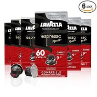 Lavazza Armonico Dark Roast Coffee Capsules Compatible with Nespresso Original Machines ,Value Pack, Blended and roasted in Italy, with full bodied Flavor and Notes, 10 Count (Pack of 6)