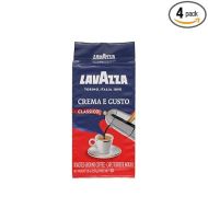 4x LAVAZZA CREMA E GUSTO Classico Ground Italian Coffee Espresso 250g