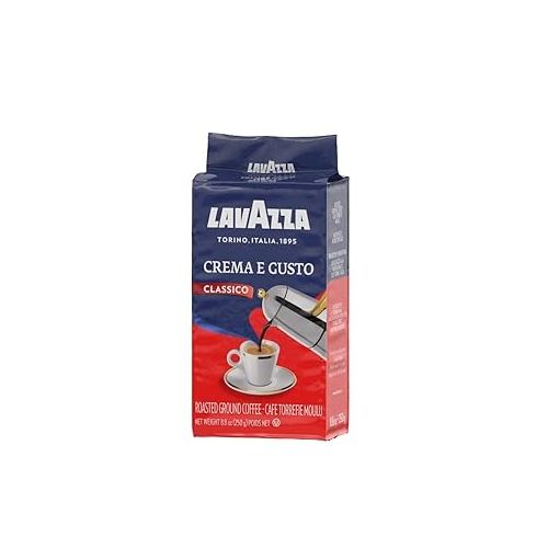  4x LAVAZZA CREMA E GUSTO Classico Ground Italian Coffee Espresso 250g