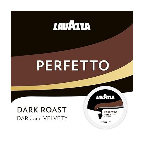  Lavazza Perfetto Single-Serve Coffee K-Cups for Keurig Brewer, 32 Count