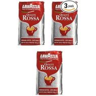 Lavazza Qualita Rossa, 8.8 oz Brick, Ground (Pack of 3)