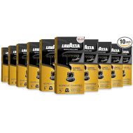 Lavazza Espresso Maestro Lungo Nespresso Compatible Aluminium Coffee Capsules, Zero CO2 Impact (Pack of 10, Total 100 Pods)