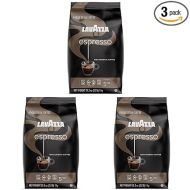 Lavazza Espresso Whole Bean Coffee 100% Arabica, Medium Roast, Pack of 3 (2.2 Pound Bag each Packaging May Vary) Premium Quality, Non GMO, 100% Arabica, Rich bodied