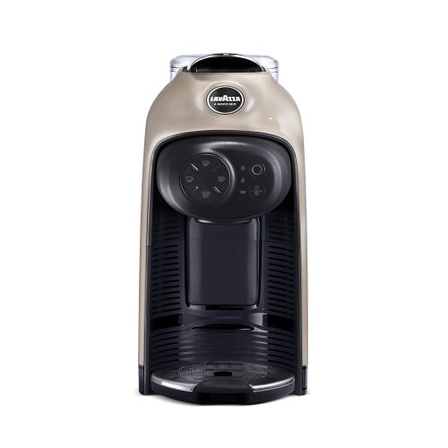  Lavazza A Modo Mio Idola Kaffeekapselmaschine, Beige-Grau