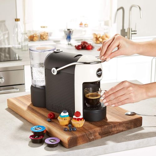  Lavazza A Modo Mio Jolie Kapsel-Kaffeemaschine, weiss