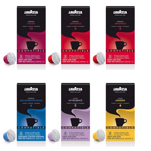  [아마존 핫딜] [아마존핫딜]Lavazza Espresso Capsules Compatible with Nespresso Original* Machines Variety Pack (Pack of 60)