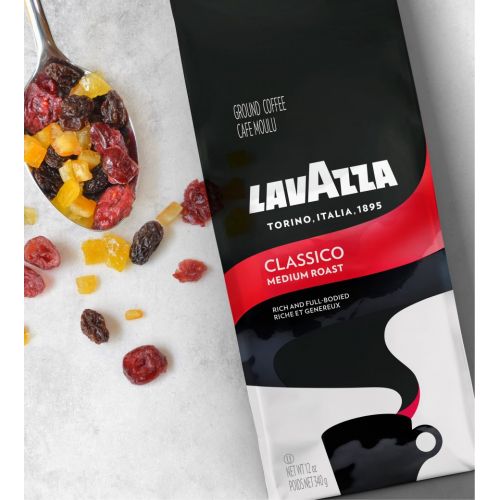  [아마존 핫딜] [아마존핫딜]Lavazza Classico Ground Coffee Blend, Medium Roast, 12-Ounce Bags (Pack of 6)