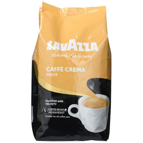  [아마존 핫딜]  [아마존핫딜]Lavazza Caffe Crema Dolce Kaffeebohnen, 1 kg Packung