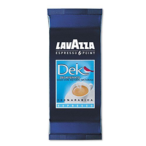  Lavazza 0603 Espresso Point Cartridges, 100% Arabica Blend Decaf, .25oz, 50/Box