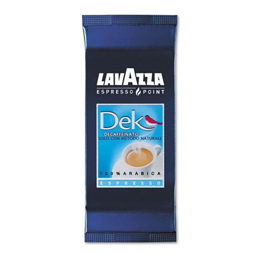  Lavazza 0603 Espresso Point Cartridges, 100% Arabica Blend Decaf, .25oz, 50/Box