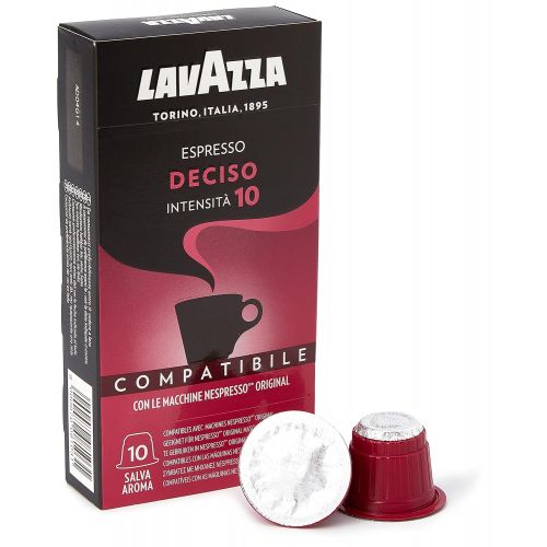  Lavazza Nespresso Capsules (Deciso, 100 Caps)