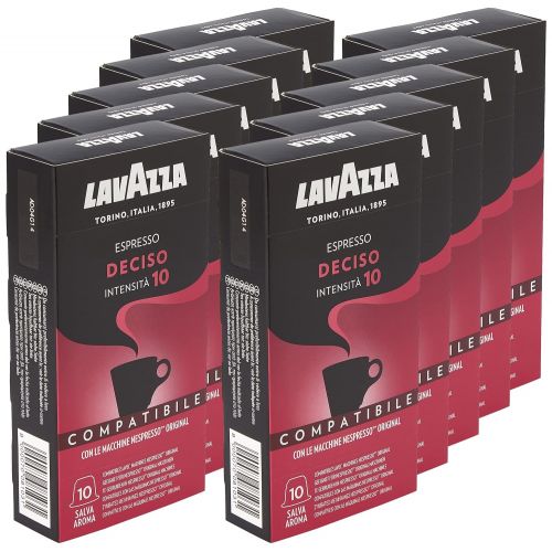  Lavazza Nespresso Capsules (Deciso, 100 Caps)