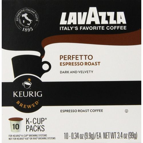  Lavazza Perfetto Coffee, Keurig K-Cups,10 Count (Pack of 6)