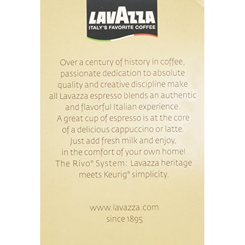  Lavazza Espresso Decaf Keurig Rivo Pack, 36 Count