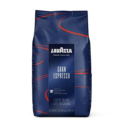  Lavazza Grand Espresso Whole Bean Coffee, 2.2-lbs (Pack of 2)