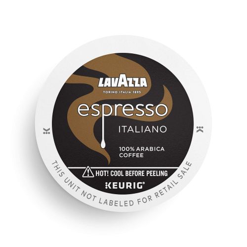  Lavazza Lavazza Espresso Italiano Single-Serve Coffee K-Cups for Keurig Brewer, Medium Roast, Espresso Italiano ,100% Arabica, Value Pack, 10 Count (Pack of 6)