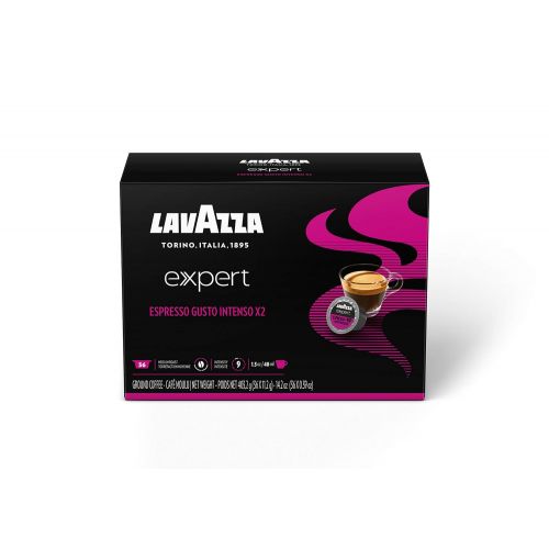  Lavazza Expert Espresso Gusto Intenso X2 Capsules (36 Capsules), Expert Espresso Gusto Intenso X2, 36Count